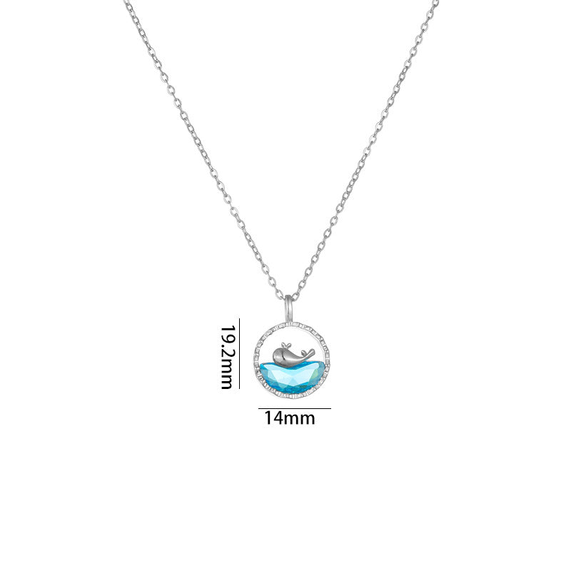 Wal-Pendant-Clavicle-kette